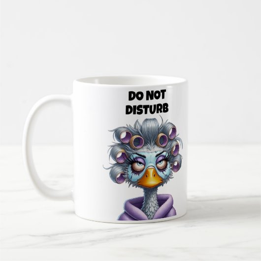 お母さん邪魔しないで コーヒーマグカップ (左)