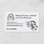 お母さん4より多くの名刺2 名刺 (裏面)