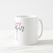 「お母さん、あなたの愛は私を強くする。おかあさん」 コーヒーマグカップ (正面右)