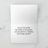 お母さん**いかり** カード (内部)