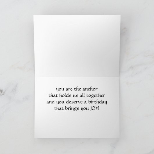 お母さん**いかり** カード (内部)