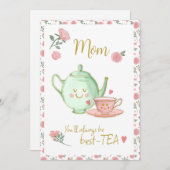 お母さん、いつだって私の最高のティーカードよ シーズンカード (正面/裏面)