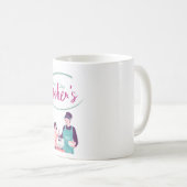 「お母さん、お与え前の力力が勇気だ」 コーヒーマグカップ (正面右)