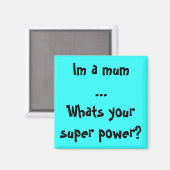 お母さん…お前の力すごいは？ マグネット (正面/裏面)