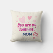 お母さん、お前は俺の太陽だ クッション (正面)