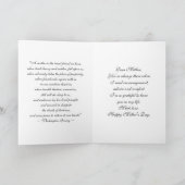 お母さん、お母さん、お母さんの日、スターガザー・リリー・ブーケ カード (内部)