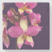 お母さん、お父さん、おばあちゃん、娘、息子からのプレゼント ストーンコースター (正面)