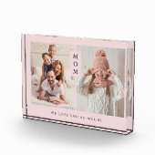 お母さん|の赤面のピンクのため フォトブロック (右)