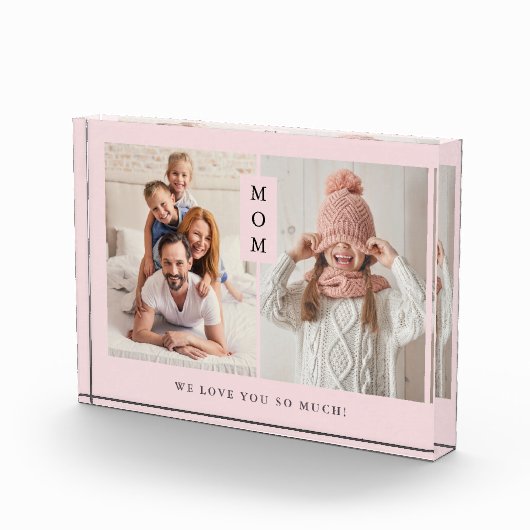 お母さん|の赤面のピンクのため フォトブロック (右)