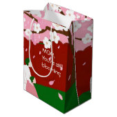 お母さん、まだ咲いてるよ ミディアムペーパーバッグ (裏面アングル)