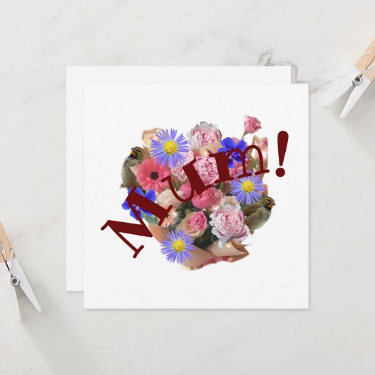 お母さん カード (正面/裏面インサイチュ)