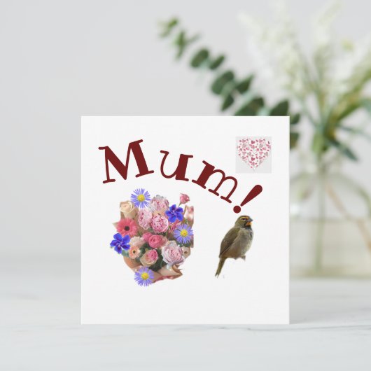 お母さん カード (スタンド正面)