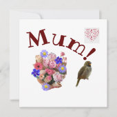 お母さん カード (正面)