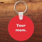 お母さん。 キーホルダー (正面)