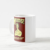 お母さん! コーヒーマグカップ (正面左)