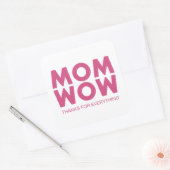 お母さん！ スクエアシール (封筒)