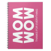 お母さん！ ノートブック (正面)