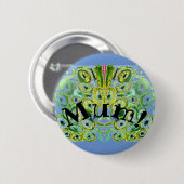 お母さん！バッジ 缶バッジ (正面&裏面)