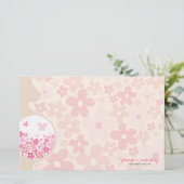 お母さん |ベビーガール文房具 便箋 (スタンド正面)