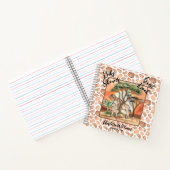 お母さん|ベビーキラフェサファリベイビーシャワーゲストブック ノートブック (内部)