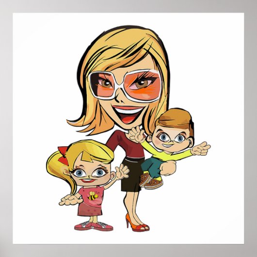 お母さん ポスター (正面)