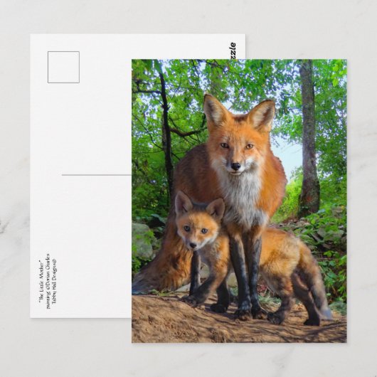 「お母さん」 ポストカード (正面/裏面)