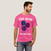 お母さん・ママのための編み物ギフト 毛糸 Tシャツ (正面フル)