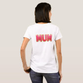 お母さん ママ Tシャツ (裏面フル)