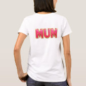 お母さん ママ Tシャツ (裏面)