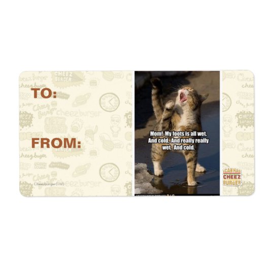 お母さん! ラベル (正面)