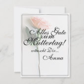 お母さん – 単に掛け替えのない | クラシック-バラ (裏面)