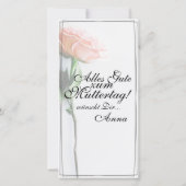 お母さん – 単に掛け替えのない | クラシック-バラ (裏面)