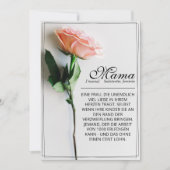 お母さん – 単に掛け替えのない | クラシック-バラ (正面)