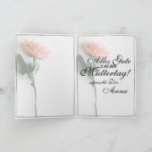 お母さん – 単に掛け替えのない | クラシック-バラ カード (内部)