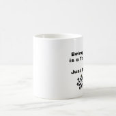 お母さん、大変な仕事のマグ コーヒーマグカップ (中央)