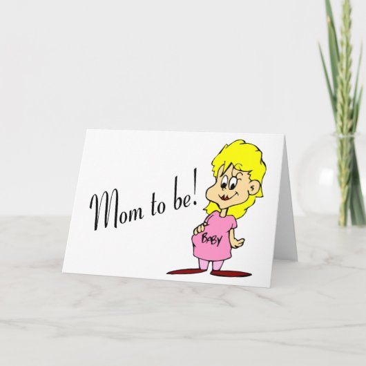 お母さん（妊婦） カード (正面)