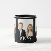 お母さん+子供+思い出の年号フォトギフト マグカップ (中央)