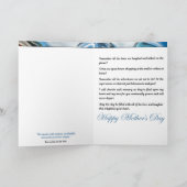 お母さん！母の日のカード（箴言31章26節） カード (内部)