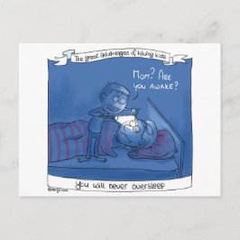お母さん、目がさめていますか。 郵便はがき ポストカード