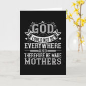お母さん-神はどこにもいられなかった カード (黄色い花)