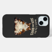 お母さん、私ったら骨と皮だけなの~~ふとっちょ猫がかわいい Case-Mate iPhoneケース (裏面 (横))