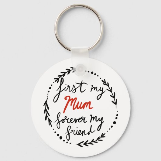 お母さん、私の友人は永遠に キーホルダー (正面)