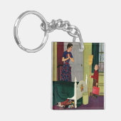 お母さん、私は私の部屋をきれいにしました! キーホルダー (正面左)