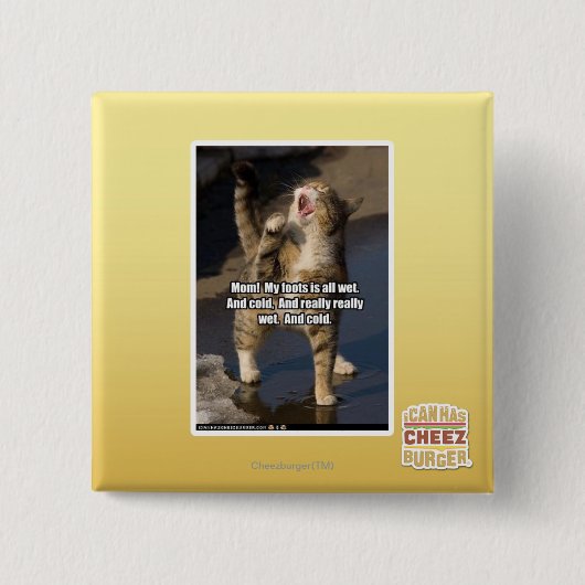 お母さん! 缶バッジ (正面)