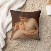 お母さん（謝り、後悔、許す） クッション (ブランケット)