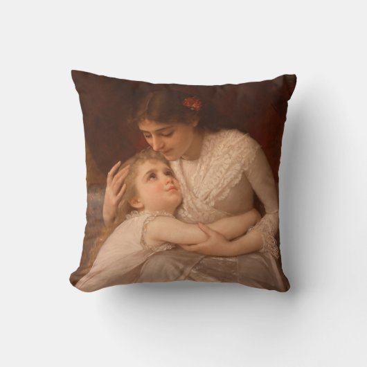 お母さん（謝り、後悔、許す） クッション (正面)