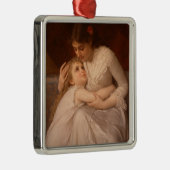 お母さん(謝り、後悔、許す) メタルオーナメント (右)