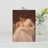 お母さん(謝罪と悔やみや弔慰) カード (スタンド正面)