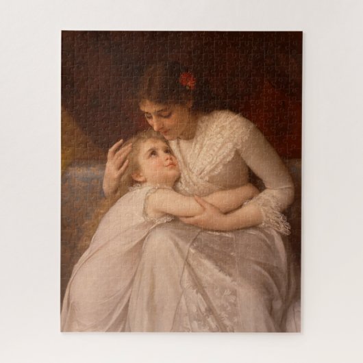 お母さん(謝罪と悔やみや弔慰) ジグソーパズル (縦)