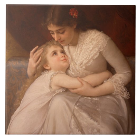 お母さん(謝罪と悔やみや弔慰) タイル (正面)